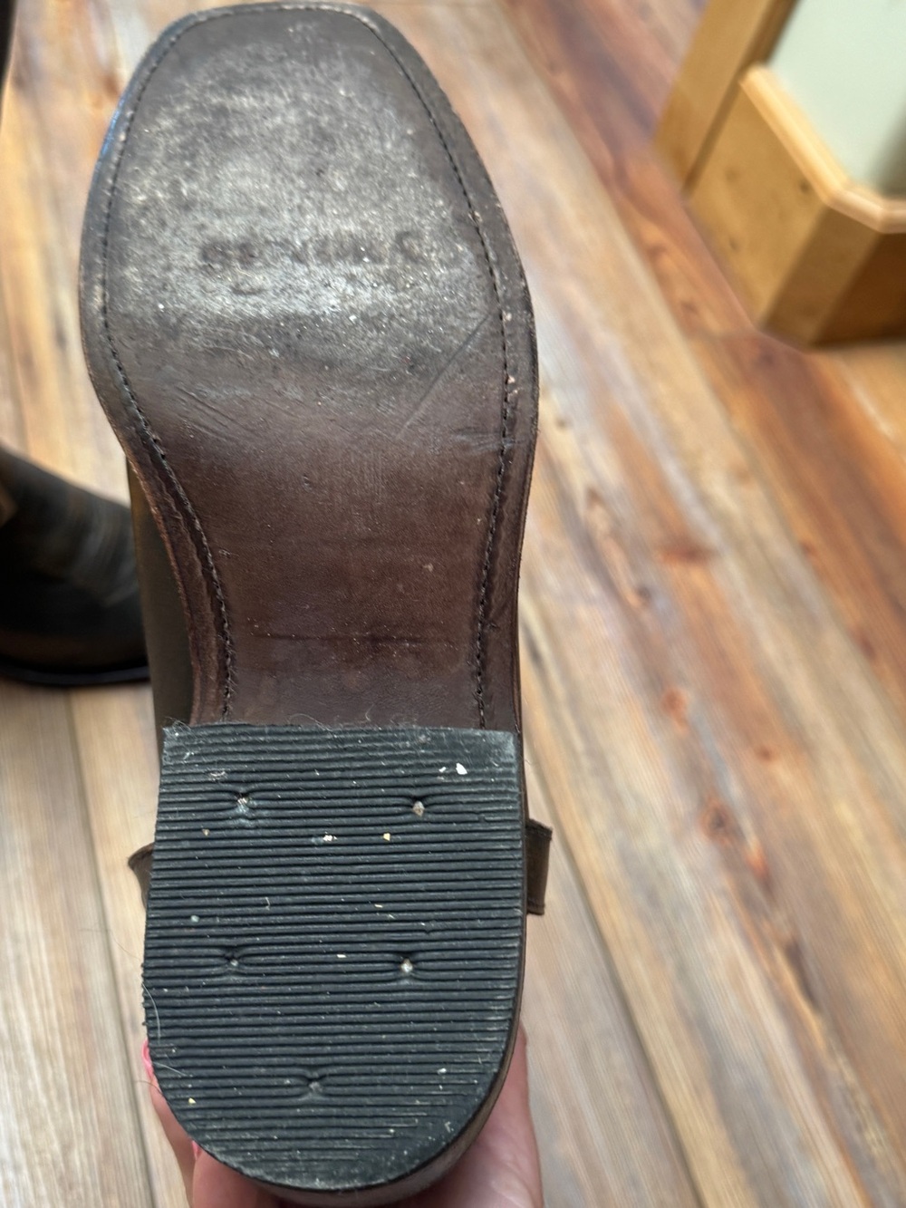 Sendra Chestnut Brown Leather moto Boots - Picture 4 of 5
